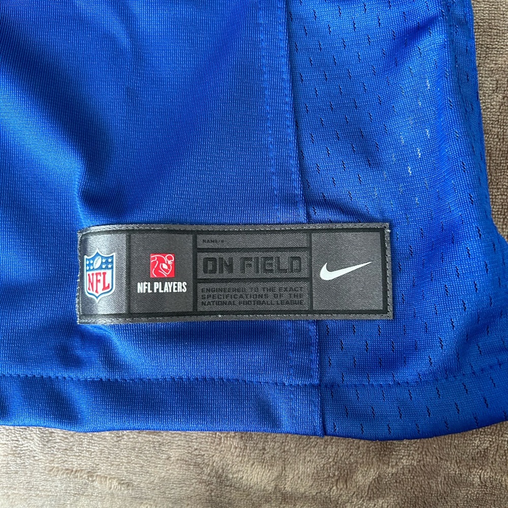 NEW YORK GIANTS OFFICIAL JERSEY - WOMENS SMALL - Picture 3 of 4